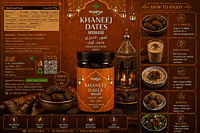 Khaneej Dates Seedless | Healthyx Zone