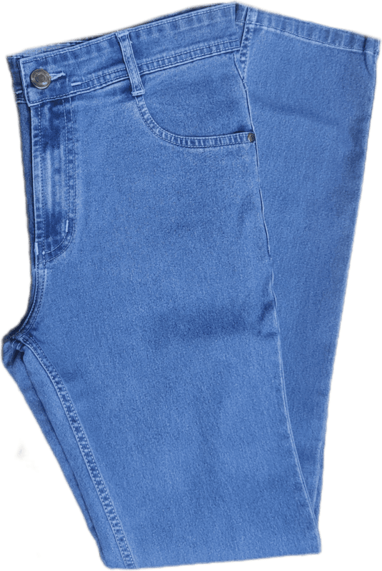 Ice Blue Plain Jeans