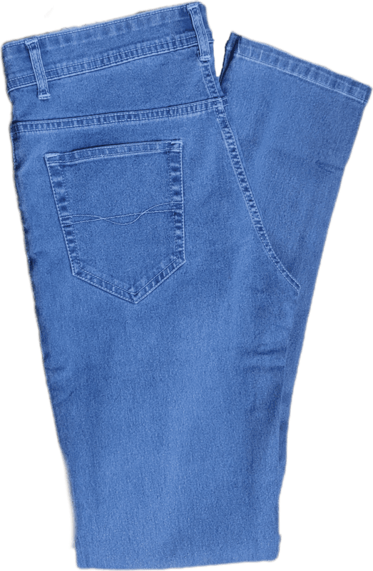 Ice Blue Plain Jeans