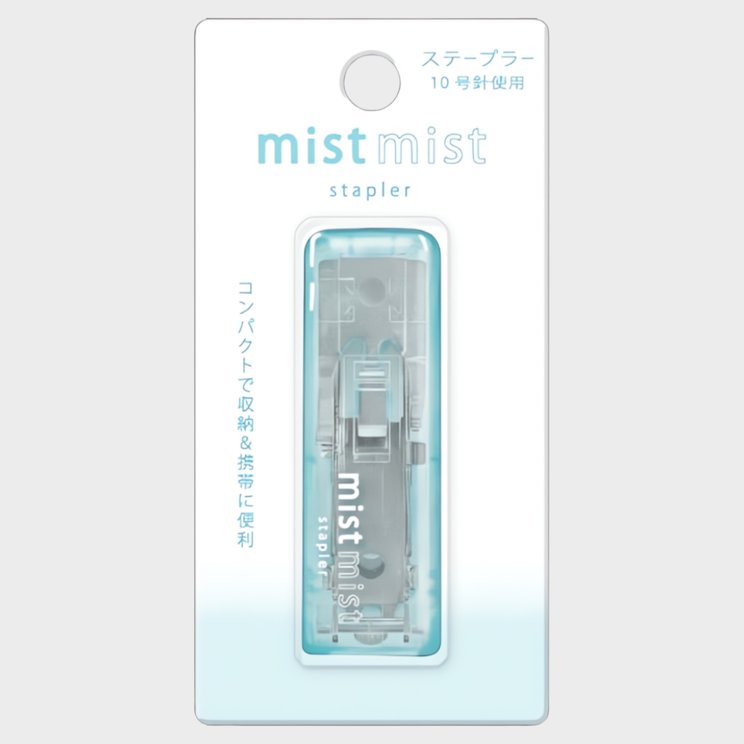 Q-Lia | Stapler | Mist | Foldable | Compact | Ice Mint