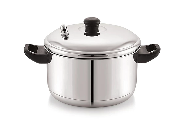 Sonu Stainless Steel Idly Cooker with Micro Holes, Triply Base, Induction Compatible