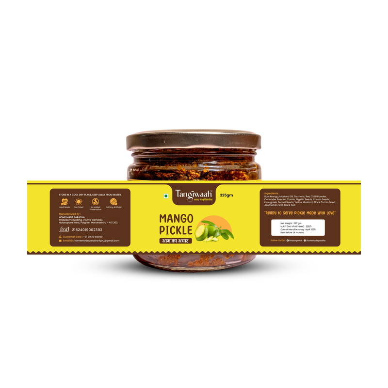 Punjabi Mango Pickle | Punjabi Aam Ka Achar | 325gm