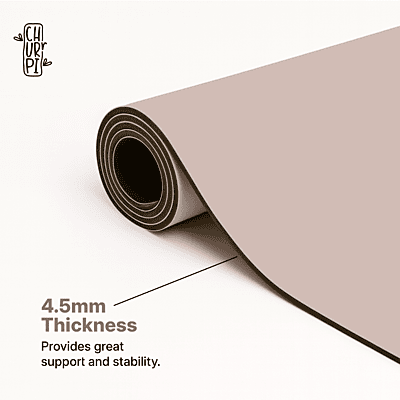 Balance Arched Yoga Mat | Light Brown