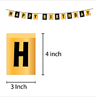 The Magic Balloon- Happy 50th Birthday Combo Kit with Printed Balloons, Curtain, and Banner Pack 17pcs Perfect combo for a Birthday Party for Men and Women.