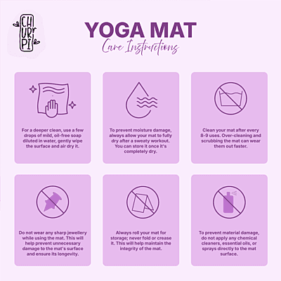 Breath Arched Yoga Mat | Lilac