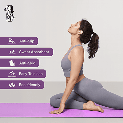 Breath Arched Yoga Mat | Lilac