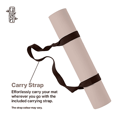 Balance Arched Yoga Mat | Light Brown