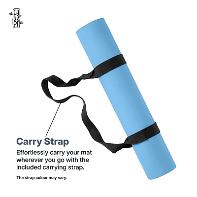 Flow Arched Yoga Mat | Dark Blue