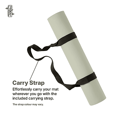 Grow Arched Yoga Mat | Pea Green