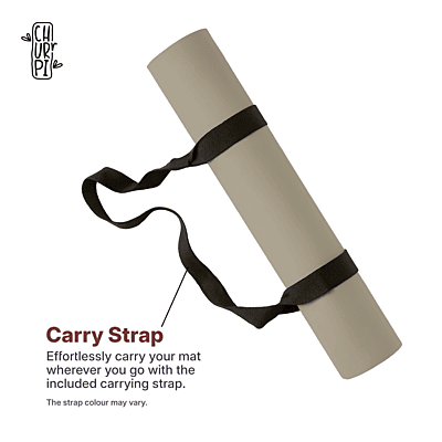 Balance Arched Yoga Mat | Light Brown