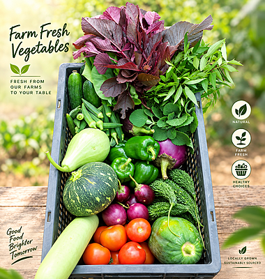 Bada Farm Basket - Monthly