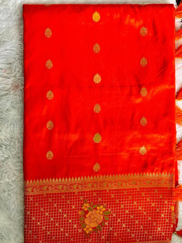Banarasi Katan Silk Saree