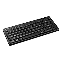 Portronics Bubble 2 Bluetooth + Wireless Keyboard – Black | 1 Year Warranty