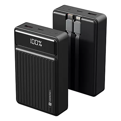 Portronics Luxcell Bind Mini 20k 20000mAh Powerbank Portronics Luxcell Bind Mini 20k 20000mAh Powerbank