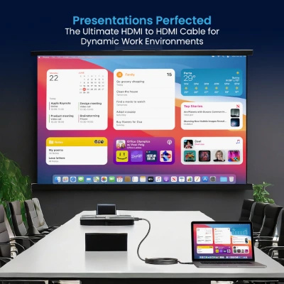 Portronics Konnect Stream 4K@60Hz HDMI to HDMI Cable, Flexible Premium 5M Length with Support eARC and Compatible with Smart HDTV, Laptop, Monitor, Projector, eARC enable Soundbar(Grey) Portronics Konnect Stream 4K@60Hz HDMI to HDMI Cable, Flexible Premium 5M Length with Support eARC and Compatible with Smart HDTV, Laptop, Monitor, Projector, eARC enable Soundbar(Grey)