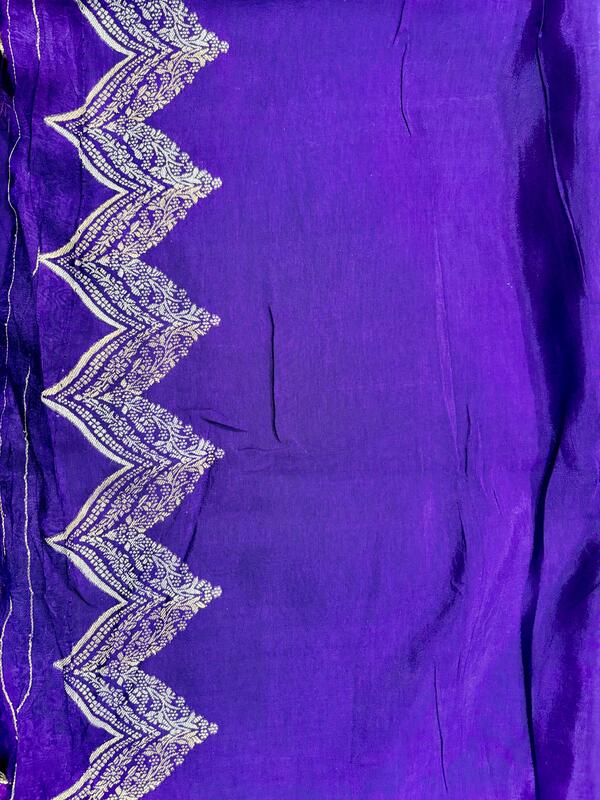 Banasari Raw Mango Silk Saree