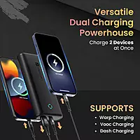 PowerPod 20K: Fast Charging Power Bank | Universal Compatibility & Travel-Friendly Design