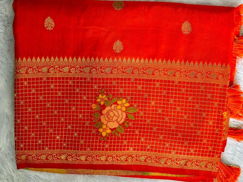Banarasi Katan Silk Saree