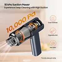 Portronics Mopcop Pro Rechargeable Handheld Vacuum Cleaner for Home & Car, Brushless DC (Black) Portronics Mopcop Pro Rechargeable Handheld Vacuum Cleaner for Home & Car, Brushless DC (Black)