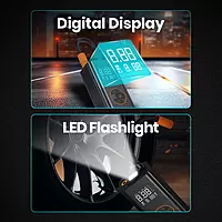 Portronics Vayu 3.0 Tyre Inflator, 150 PSI, 4000mAh battery Portronics Vayu 3.0 Tyre Inflator, 150 PSI, 4000mAh battery