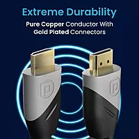 POR 2059 Konnect Sync HDMI Cable – HDMI to HDMI | 4K @ 60Hz | 5m Length | PVC | Black