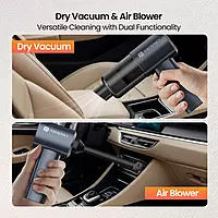 Portronics Mopcop Pro Rechargeable Handheld Vacuum Cleaner for Home & Car, Brushless DC (Black) Portronics Mopcop Pro Rechargeable Handheld Vacuum Cleaner for Home & Car, Brushless DC (Black)