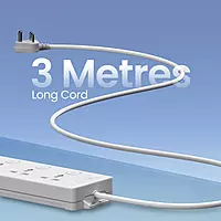 Portronics Power Plate 19 Extension Board with 4 Universal Power Sockets ( WHITE) Portronics Power Plate 19 Extension Board with 4 Universal Power Sockets ( WHITE)