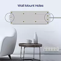 Portronics Power Plate 19 Extension Board with 4 Universal Power Sockets ( WHITE) Portronics Power Plate 19 Extension Board with 4 Universal Power Sockets ( WHITE)