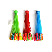 The Magic Balloons- Automatic Fill and Tie Magic Water Balloons for Holi - Multicolour 222 Holi Balloons Fill and tie Water Balloons in 60 seconds for Holi self sealing water balloon