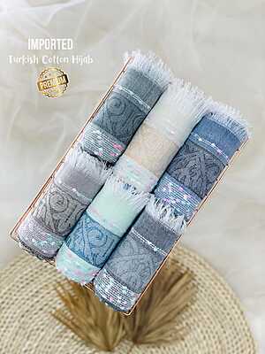 Imported Premium Turkish Cotton Hijabs