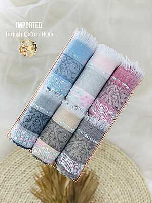 Imported Premium Turkish Cotton Hijabs