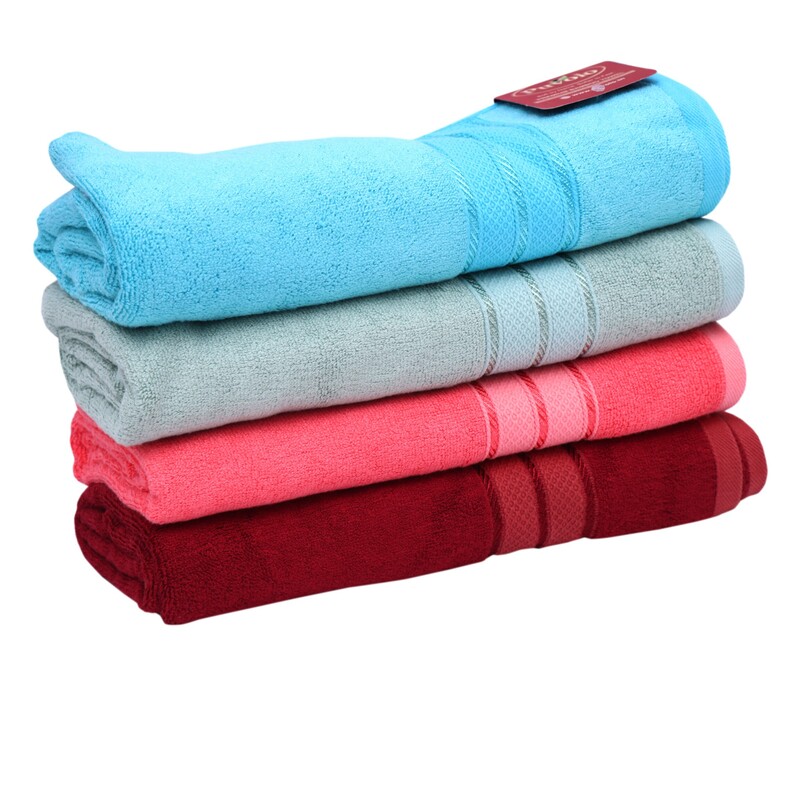 Bamboo Bath Towel 4Pcs Set