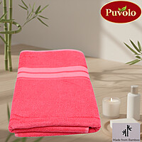 Bamboo Pink Bath Towel
