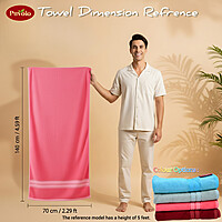 Bamboo Pink Bath Towel