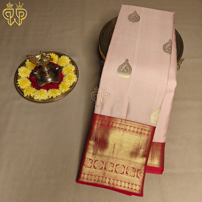 Korvai Kanchi onion Pink