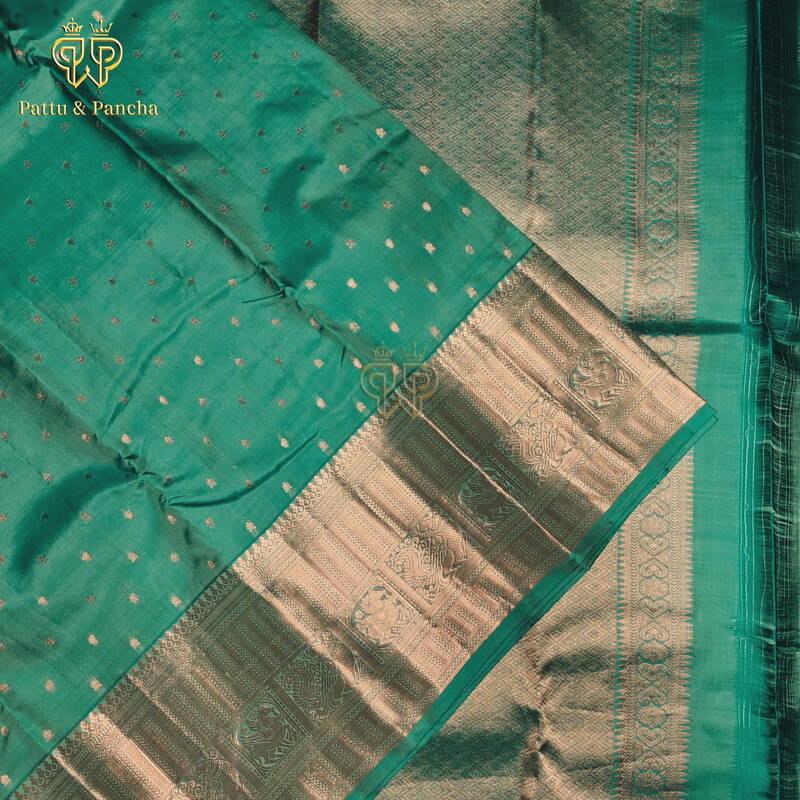 Pastal Kanchi Seagreen