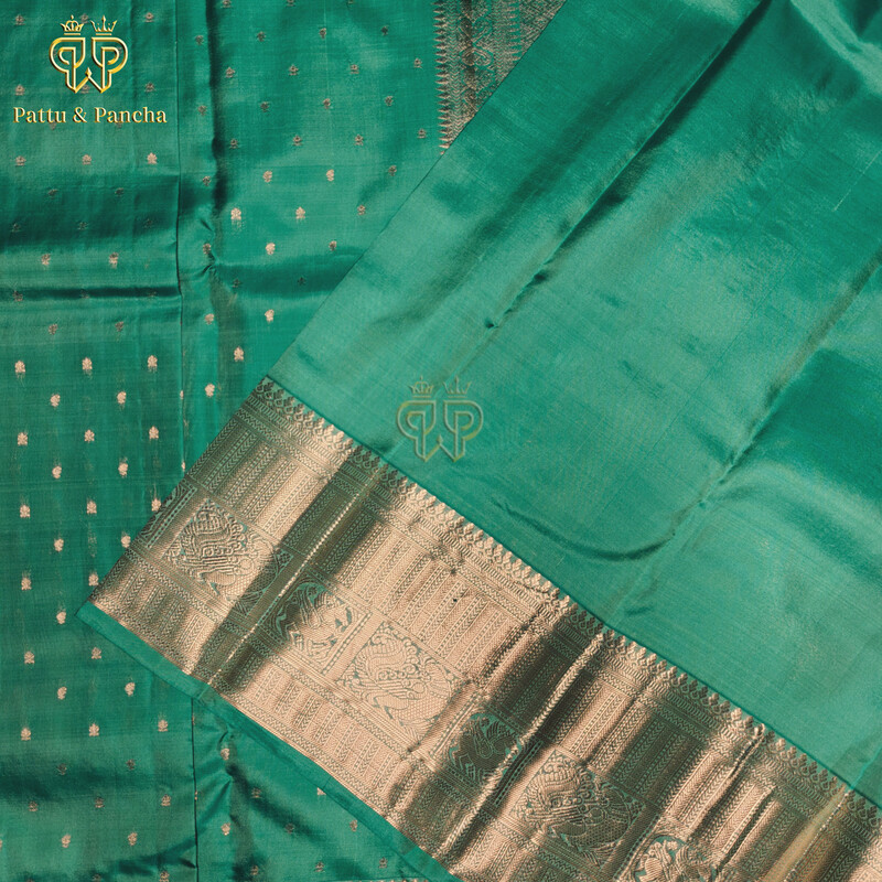 Pastal Kanchi Seagreen