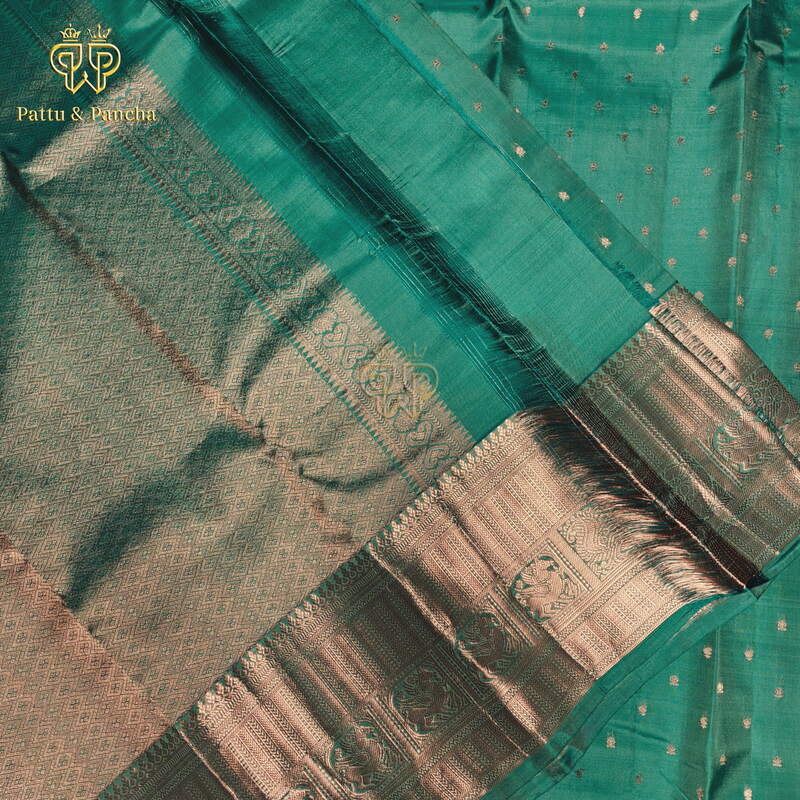 Pastal Kanchi Seagreen