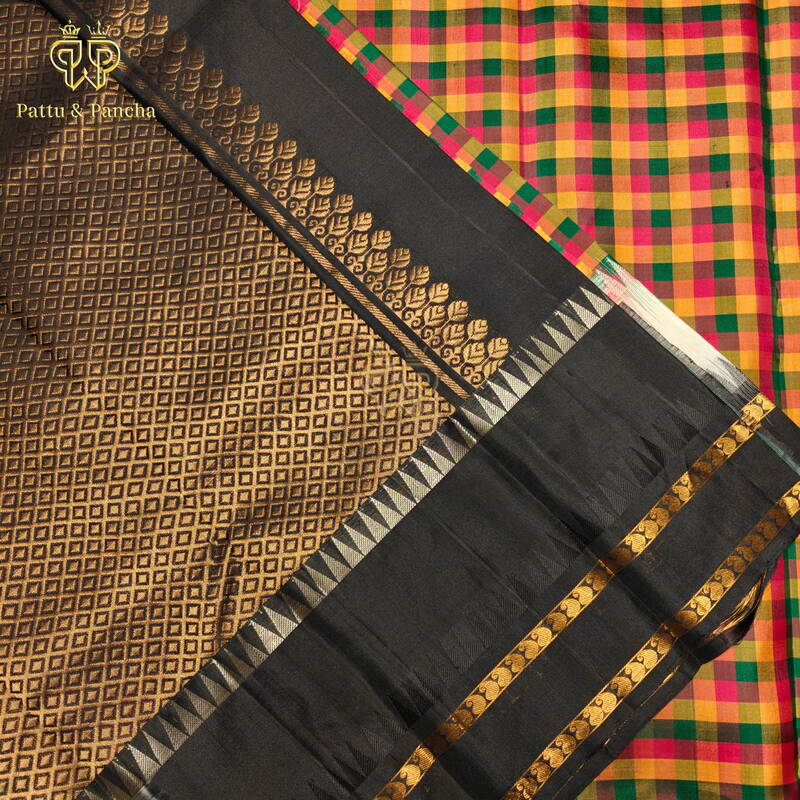 Palum Palamum Checks Black - Pure