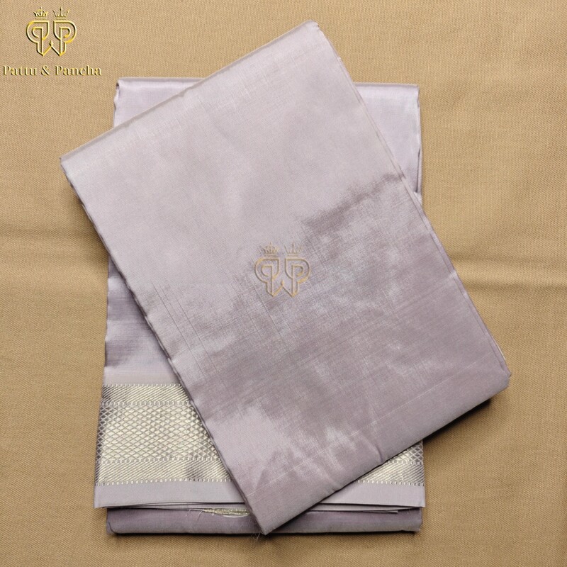 Pure Mix Lavender Silver Zari