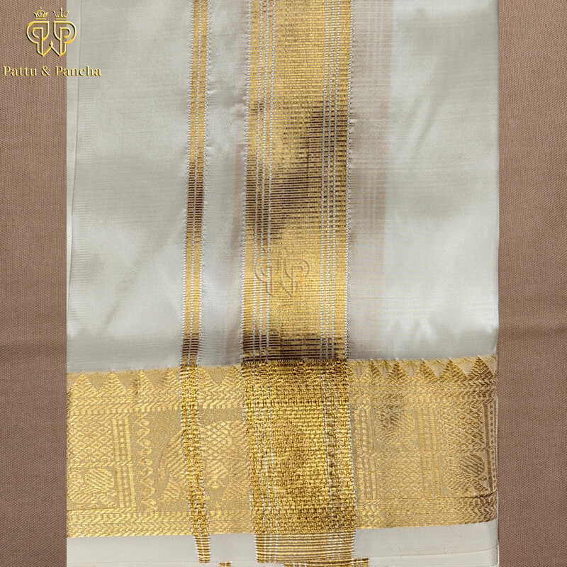 Pure Mix Half White Design Border