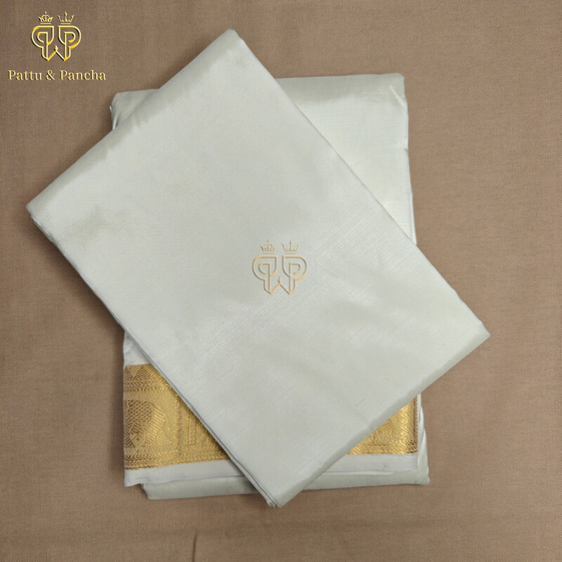 Pure Mix Half White Design Border