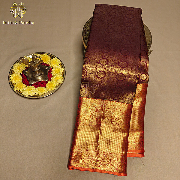 Bridal Kanchipuram Maroon