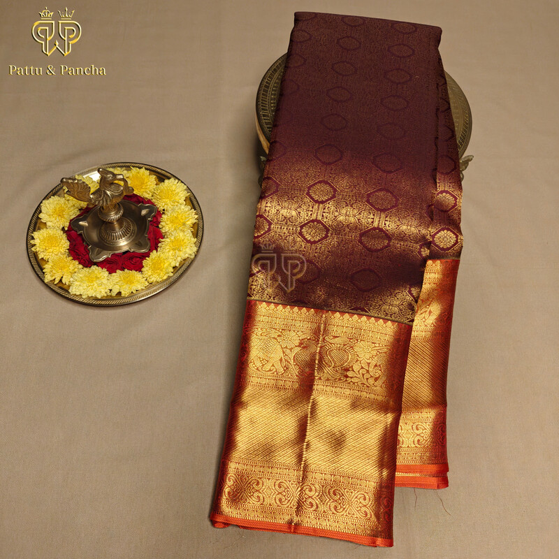 Bridal Kanchipuram Maroon