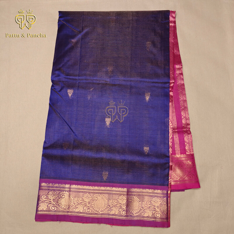 Silk cotton Violet Pink Vairaoosi