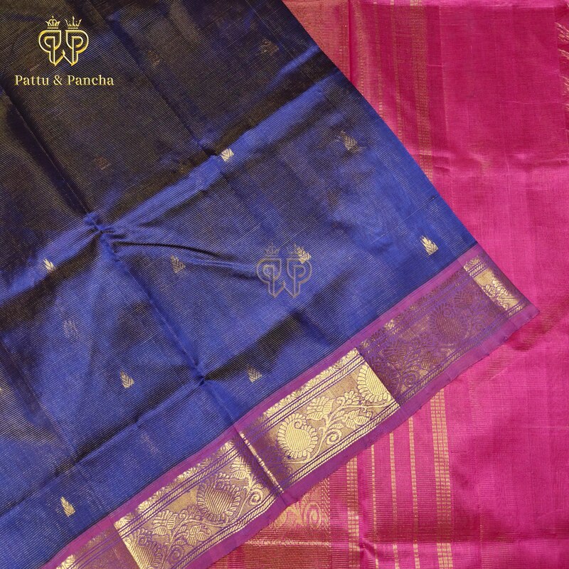 Silk cotton Violet Pink Vairaoosi