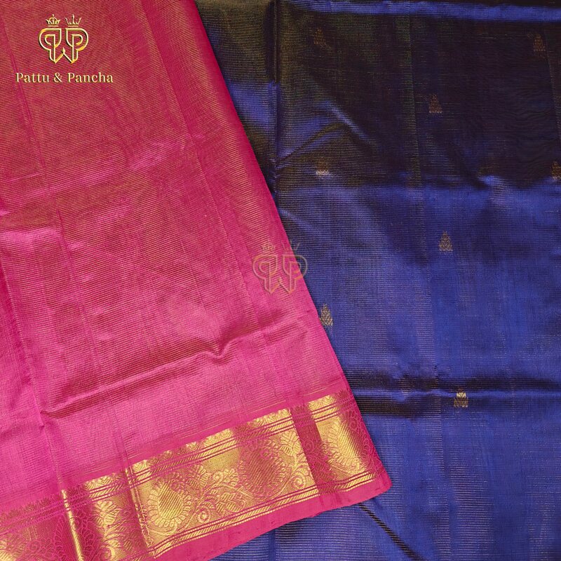 Silk cotton Violet Pink Vairaoosi