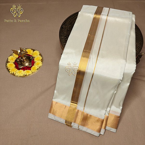Art Silk Half White