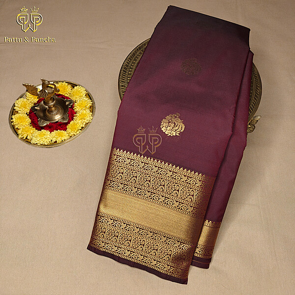 Maroon checks Pink - Semi