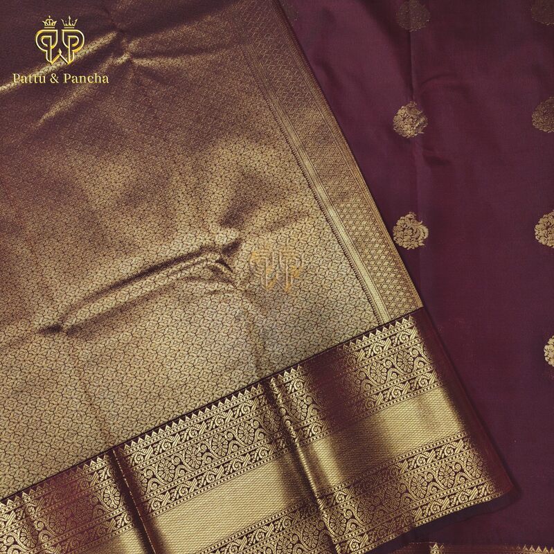 Maroon checks Pink - Semi